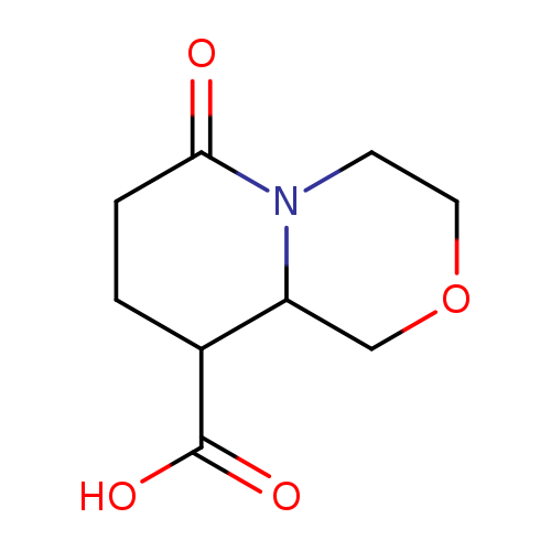 6-oxo-octahydropyrido[2,1-c]morpholine-9-carboxylicacid