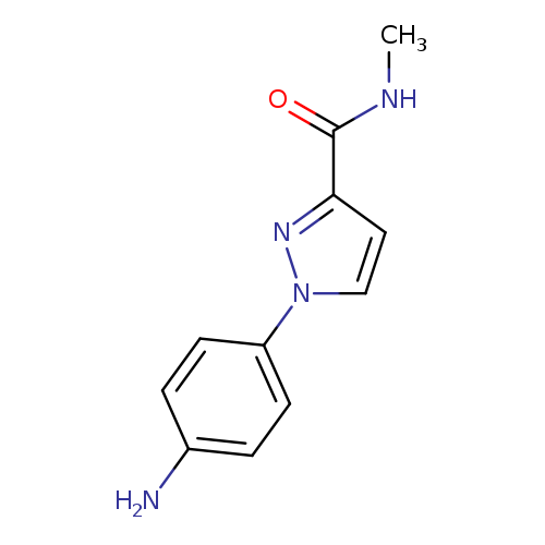 1-(4-aminophenyl)-N-methyl-1H-pyrazole-3-carboxamide