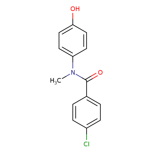 4-chloro-N-(4-hydroxyphenyl)-N-methylbenzamide