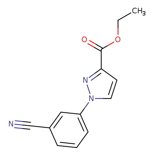ethyl 1-(3-cyanophenyl)-1H-pyrazole-3-carboxylate