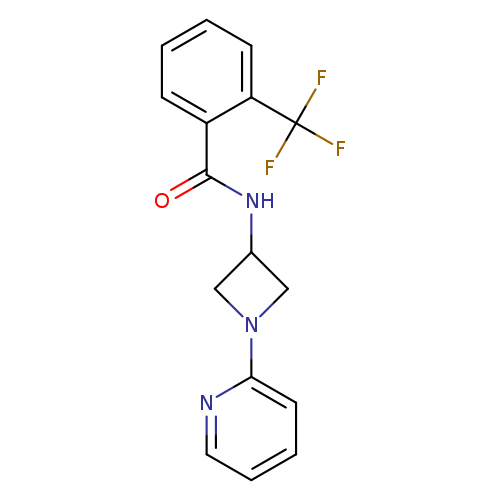 N-[1-(pyridin-2-yl)azetidin-3-yl]-2-(trifluoromethyl)benzamide