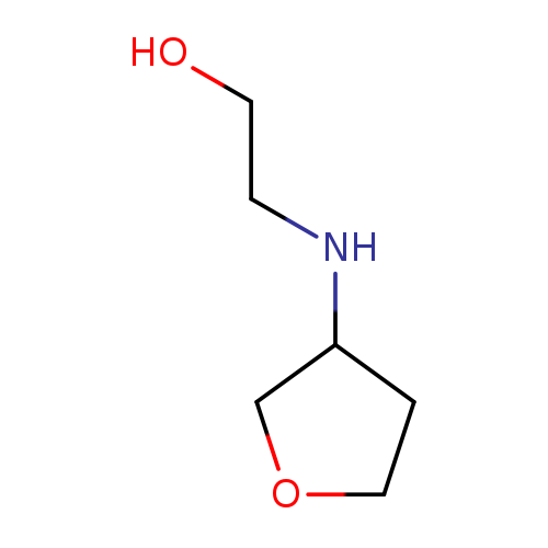3-(2'-HYDROXYETHYLAMINO)-TETRAHYDROFURANE HYDROCHLORIDE