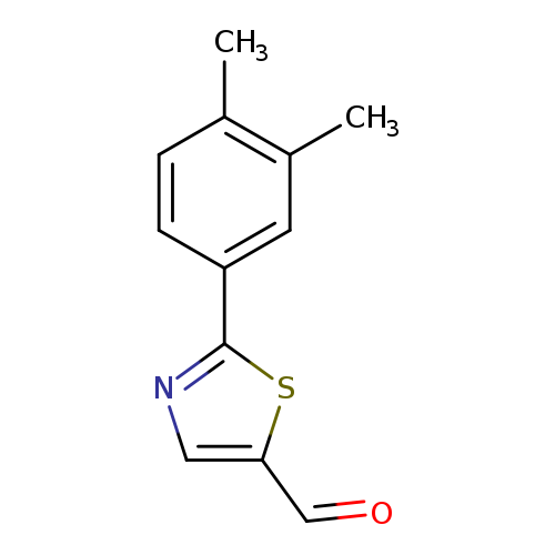 2-(3,4-Dimethylphenyl)-1,3-thiazole-5-carbaldehyde