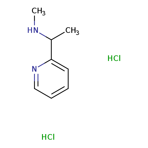 methyl[1-(pyridin-2-yl)ethyl]amine dihydrochloride