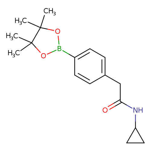 4-(N-Cyclopropylaminocarbonyl)methylphenylboronic acid, pinacol ester