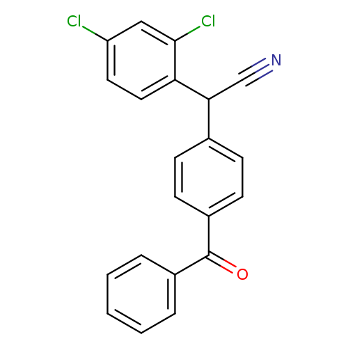 2-(4-benzoylphenyl)-2-(2,4-dichlorophenyl)acetonitrile