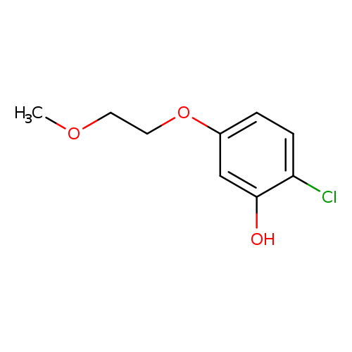 2-chloro-5-(2-methoxyethoxy)phenol