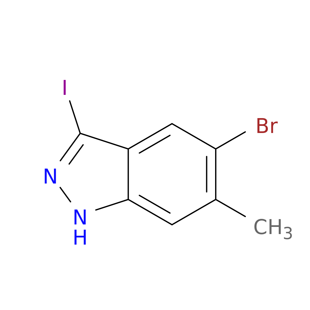 5-bromo-3-iodo-6-methyl-1h-indazole