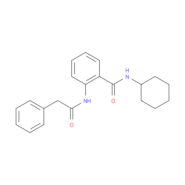 N-cyclohexyl-2-[(phenylacetyl)amino]benzamide