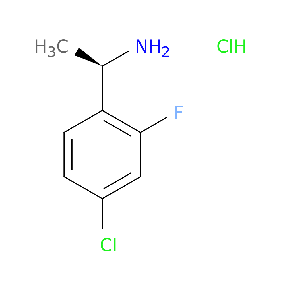 (R)-1-(4-Chloro-2-fluorophenyl)ethan-1-amine hydrochloride
