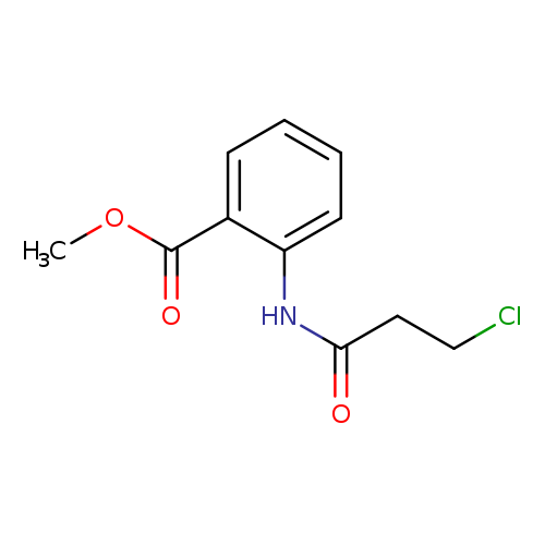 Methyl 2-[(3-chloropropanoyl)amino]benzoate