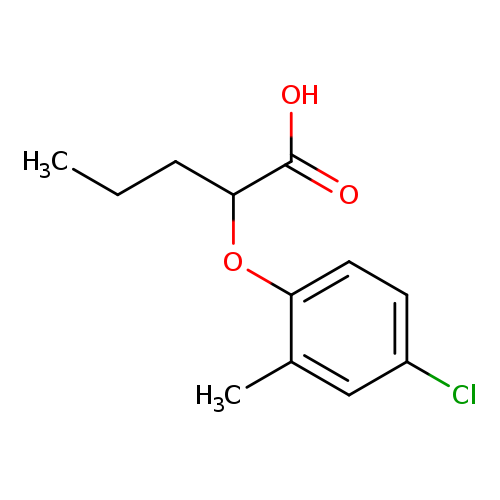 2-(4-chloro-2-methylphenoxy)pentanoic acid
