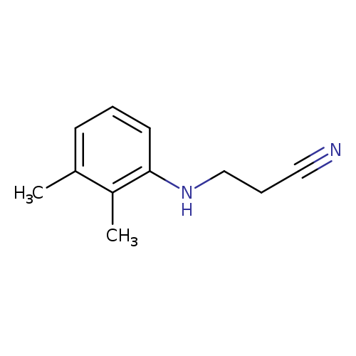 3-((2,3-Dimethylphenyl)amino)propanenitrile