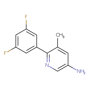 6-(3,5-Difluorophenyl)-5-methylpyridin-3-amine
