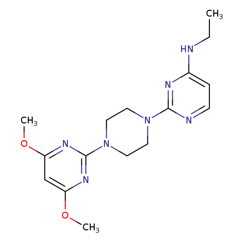 2-[4-(4,6-dimethoxypyrimidin-2-yl)piperazin-1-yl]-N-ethylpyrimidin-4-amine