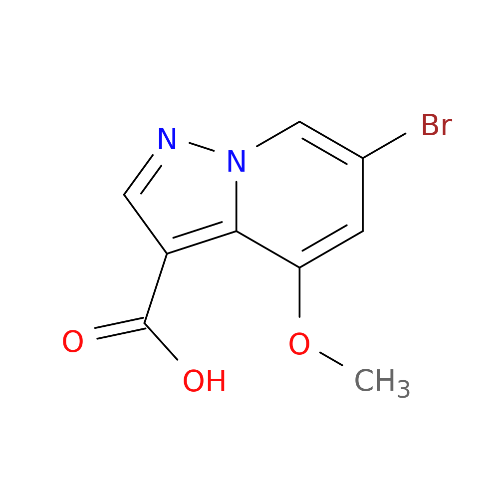 6-Bromo-4-methoxypyrazolo[1,5-a]pyridine-3-carboxylic acid