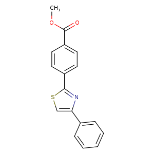 methyl 4-(4-phenyl-1,3-thiazol-2-yl)benzoate