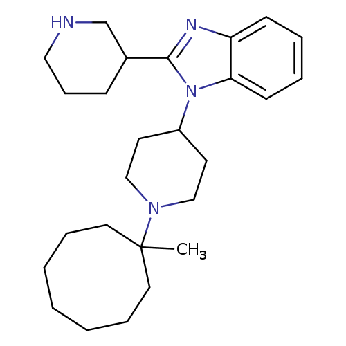 1-[1-(1-Methylcyclooctyl)-4-piperidinyl]-2-(3R)-3-piperidinyl-1H-benzimidazoletrihydrochloride
