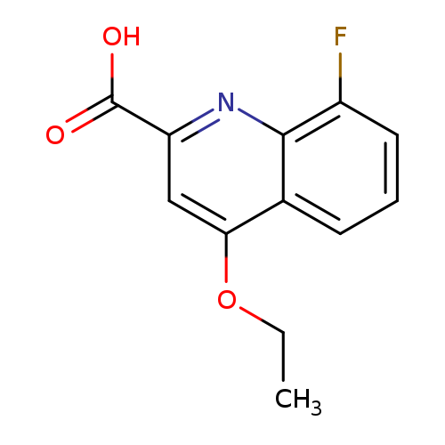 4-Ethoxy-8-fluoroquinoline-2-carboxylic acid