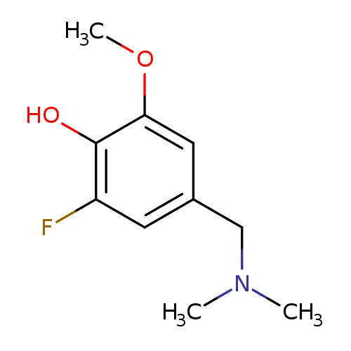 4-(Dimethylaminomethyl)-6-fluoro-2-methoxyphenol