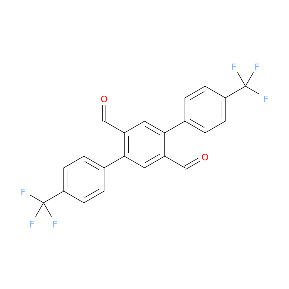 4,4''-Bis(trifluoromethyl)-[1,1':4',1''-terphenyl]-2',5'-dicarbaldehyde