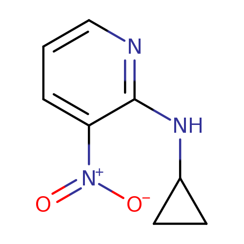 2-Pyridinamine, N-cyclopropyl-3-nitro-