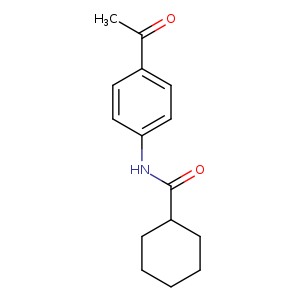 N-(4-Acetylphenyl)cyclohexanecarboxamide