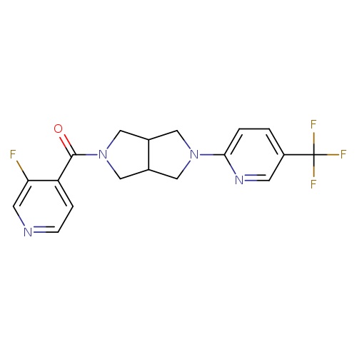 2-[5-(3-fluoropyridine-4-carbonyl)-octahydropyrrolo[3,4-c]pyrrol-2-yl]-5-(trifluoromethyl)pyridine