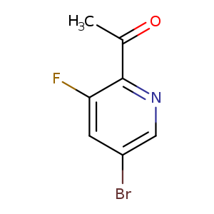 Ethanone, 1-(5-bromo-3-fluoro-2-pyridinyl)-