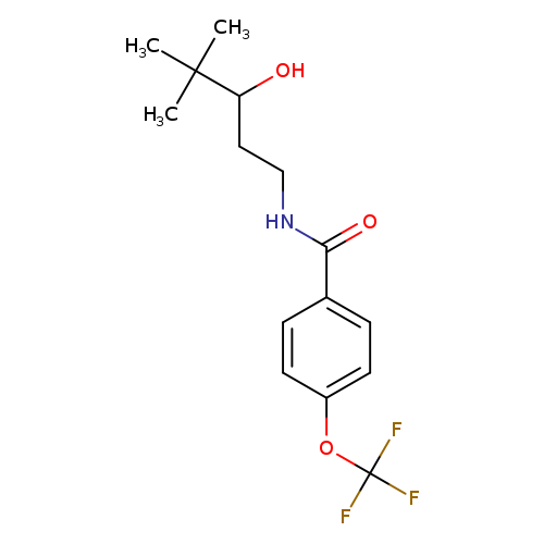N-(3-hydroxy-4,4-dimethylpentyl)-4-(trifluoromethoxy)benzamide