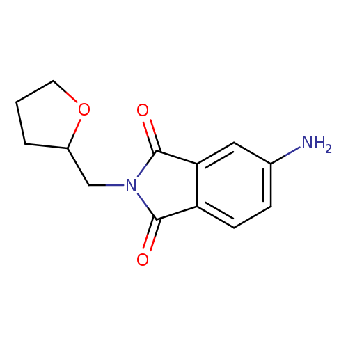 5-Amino-2-((tetrahydrofuran-2-yl)methyl)isoindoline-1,3-dione