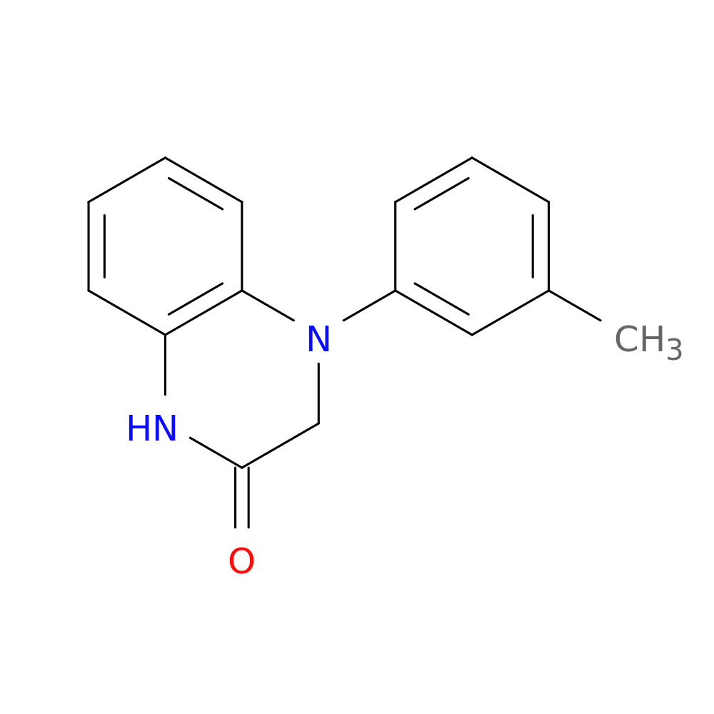 4-(3-methylphenyl)-1,2,3,4-tetrahydroquinoxalin-2-one