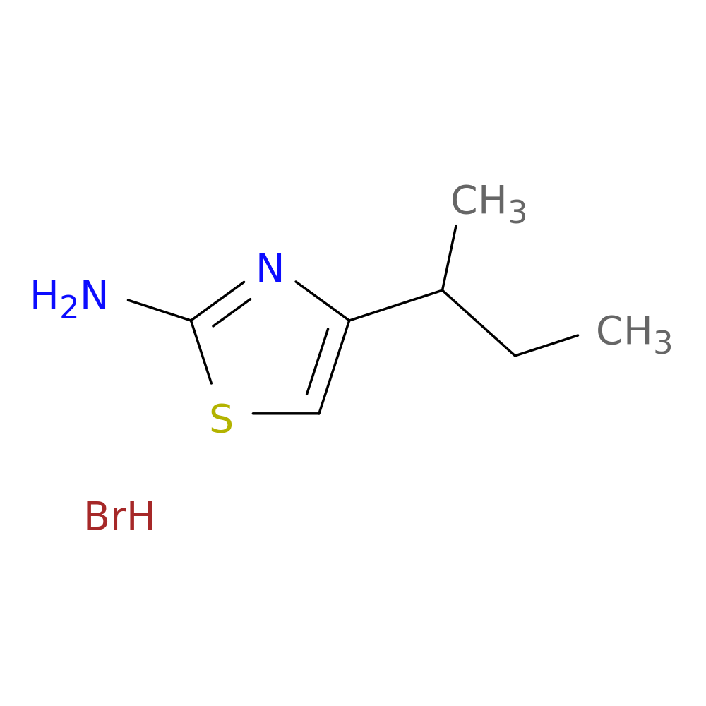 4-(butan-2-yl)-1,3-thiazol-2-amine hydrobromide