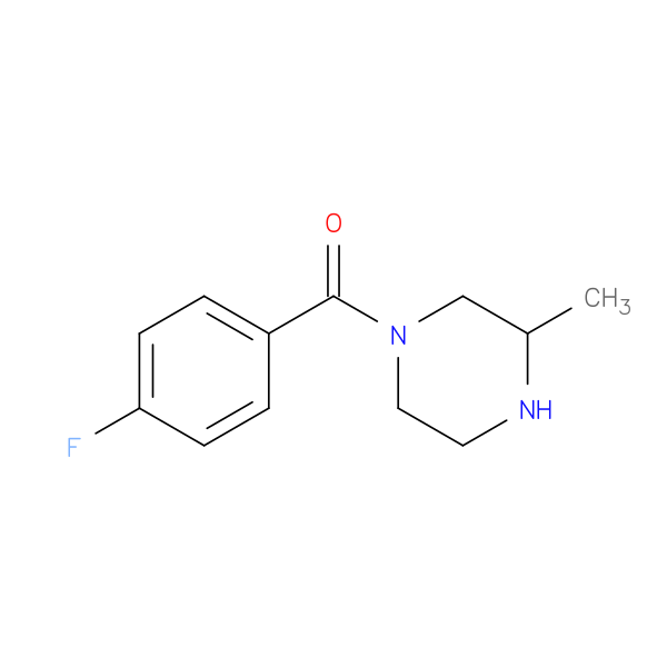 (4-Fluorophenyl)(3-methylpiperazin-1-yl)methanone
