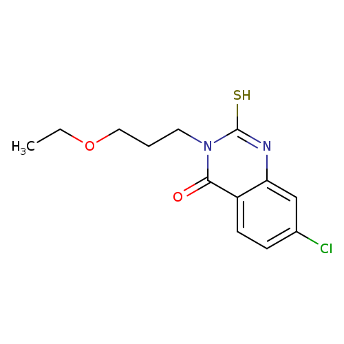 7-Chloro-3-(3-ethoxypropyl)-2-mercaptoquinazolin-4(3H)-one