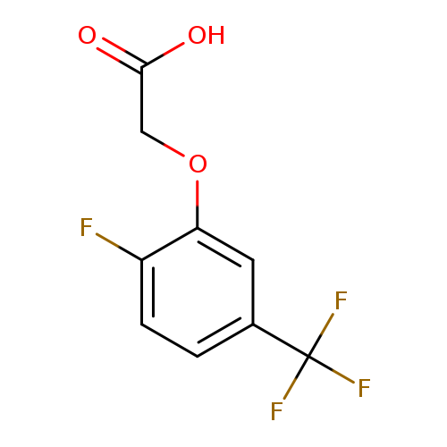 2-[2-fluoro-5-(trifluoromethyl)phenoxy]aceticacid