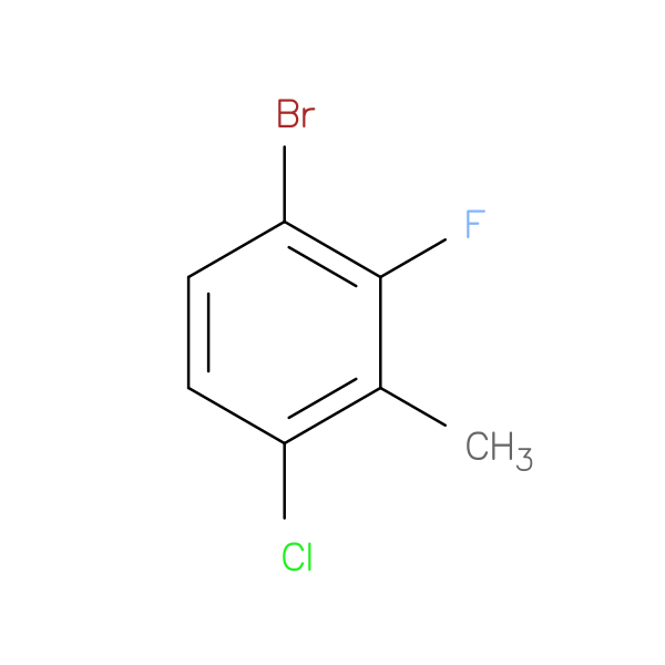 1-Bromo-4-chloro-2-fluoro-3-methylbenzene