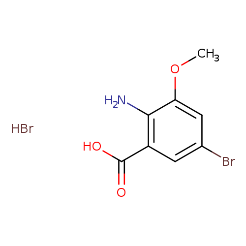 2-Amino-5-bromo-3-methoxy-benzoic acid HBr salt