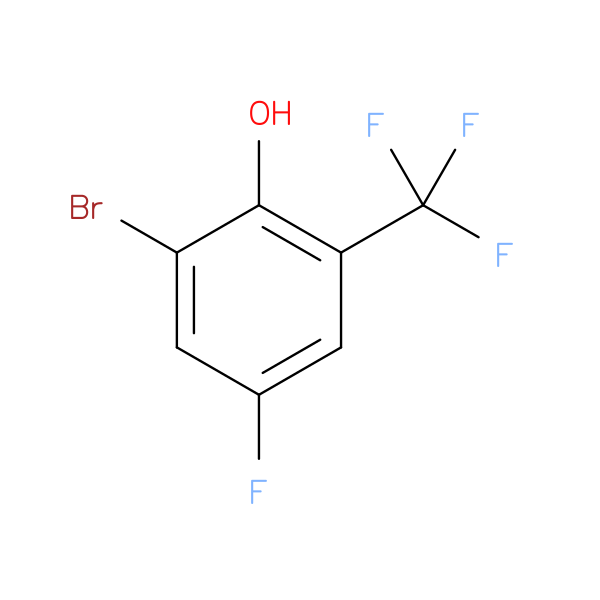 2-Bromo-4-fluoro-6-(trifluoromethyl)phenol
