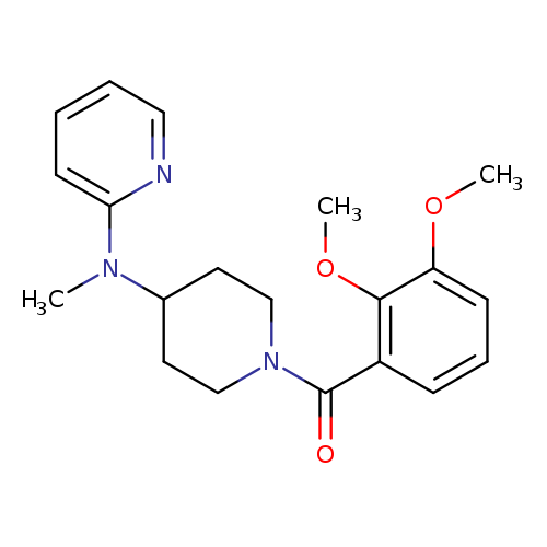 N-[1-(2,3-dimethoxybenzoyl)piperidin-4-yl]-N-methylpyridin-2-amine