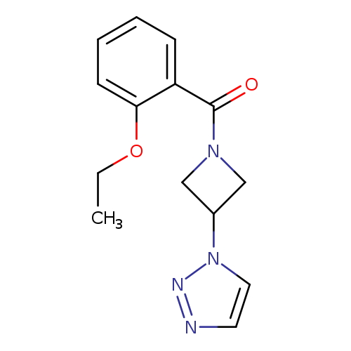 1-[1-(2-ethoxybenzoyl)azetidin-3-yl]-1H-1,2,3-triazole