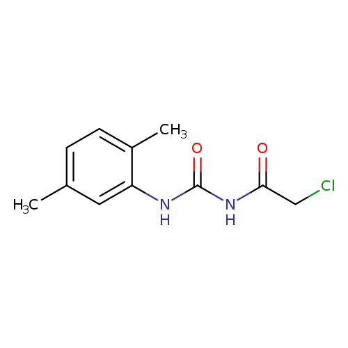 3-(2-CHLOROACETYL)-1-(2,5-DIMETHYLPHENYL)UREA