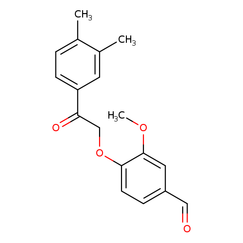 4-[2-(3,4-dimethylphenyl)-2-oxoethoxy]-3-methoxybenzaldehyde