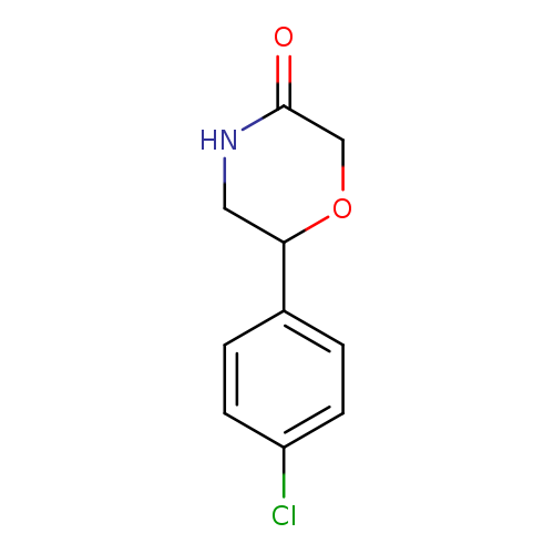 6-(4-CHLOROPHENYL)-3-MORPHOLINONE