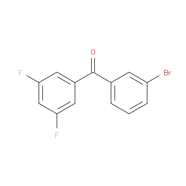 3-Bromo-3',5'-difluorobenzophenone