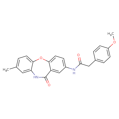 2-(4-methoxyphenyl)-N-{6-methyl-10-oxo-2-oxa-9-azatricyclo[9.4.0.0^{3,8}]pentadeca-1(11),3(8),4,6,12,14-hexaen-13-yl}acetamide