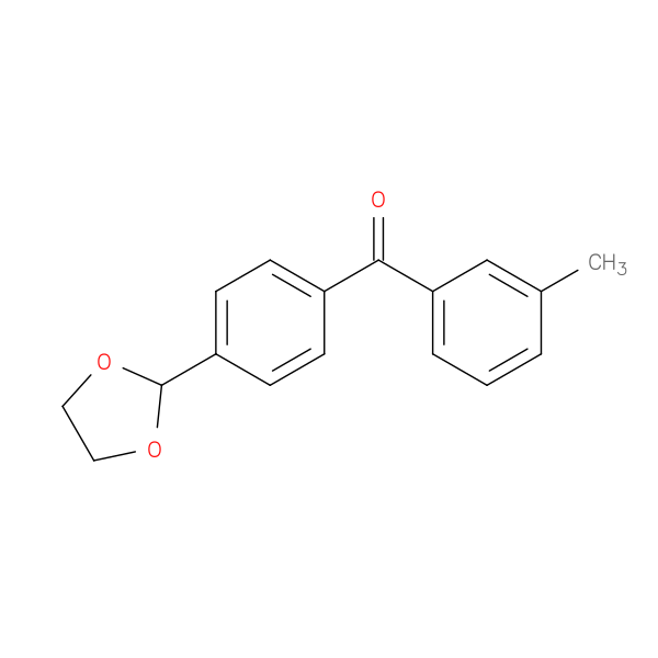 4'-(1,3-Dioxolan-2-yl)-3-methylbenzophenone