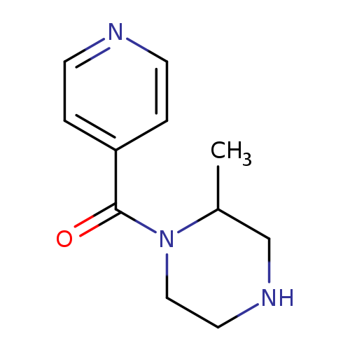 2-methyl-1-(pyridine-4-carbonyl)piperazine
