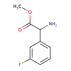 Methyl 2-amino-2-(3-fluorophenyl)acetate