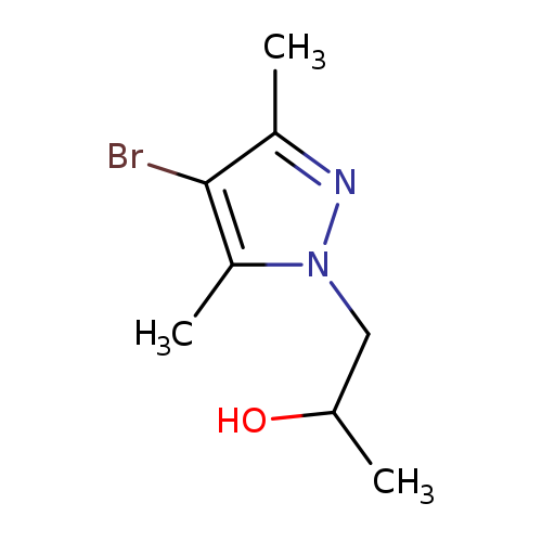 1-(4-Bromo-3,5-dimethyl-1h-pyrazol-1-yl)propan-2-ol